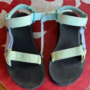 Teva Midform Universal Sandals Pastel Blue Green Women’s Size 7